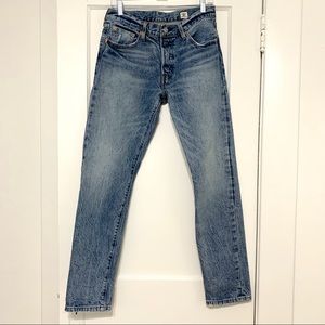 Levi’s 501 White Oak Cone Denim Jeans